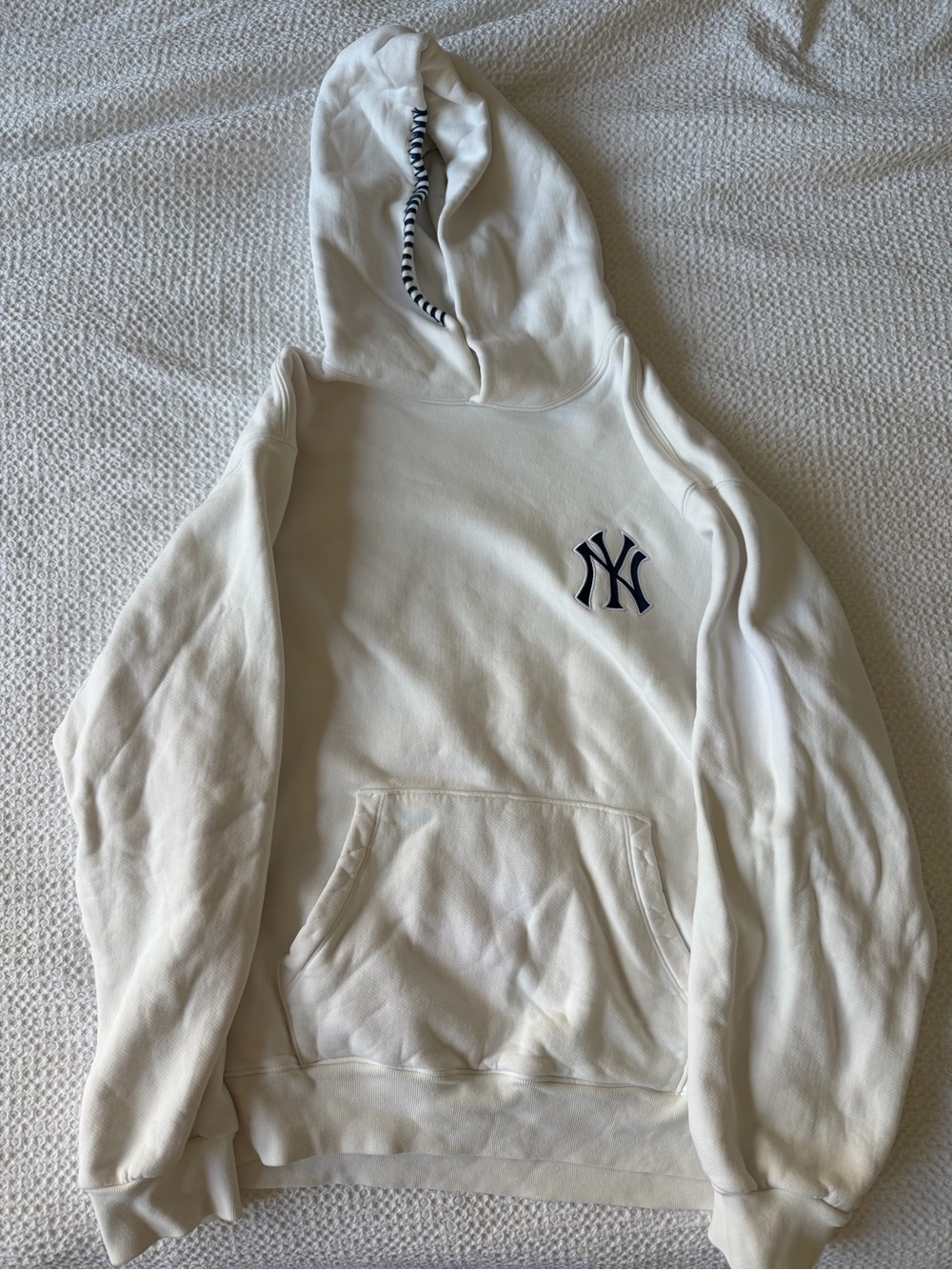 Madhappy Yankees Hoodie in White